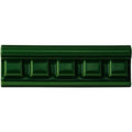 Edwardian Green Dentil Moulding Ceramic Wall Tile 152x50mm