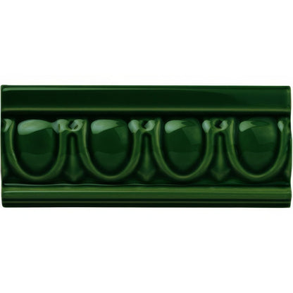 Edwardian Green Egg & Dart Moulding