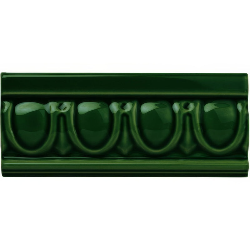 Edwardian Green Egg & Dart Moulding