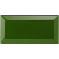 Edwardian Green Metro Bevelled Tile 150x75mm