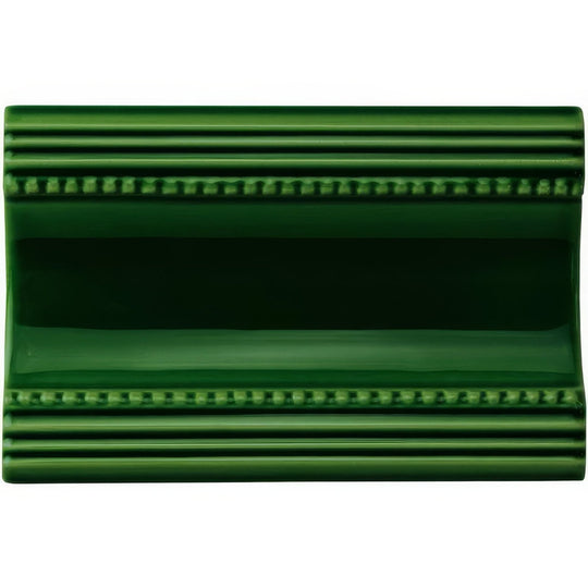 Edwardian Green Plain Cornice