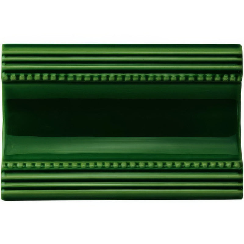 Edwardian Green Plain Cornice