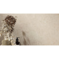 Beige textured wall tile with subtle natural stone veining elysian desert stone brushed 80 x 80cm