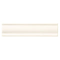 Cream-colored rectangular Empress Dado Pearl ceramic tile with smooth glossy finish and subtle beveled edges