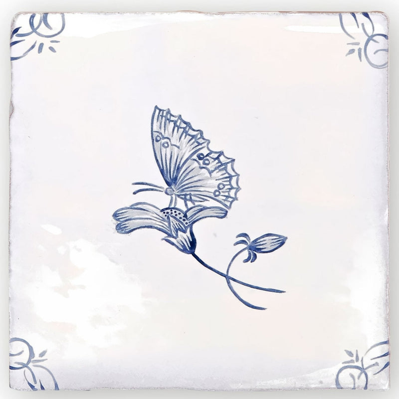 English Delft Butterfly 2