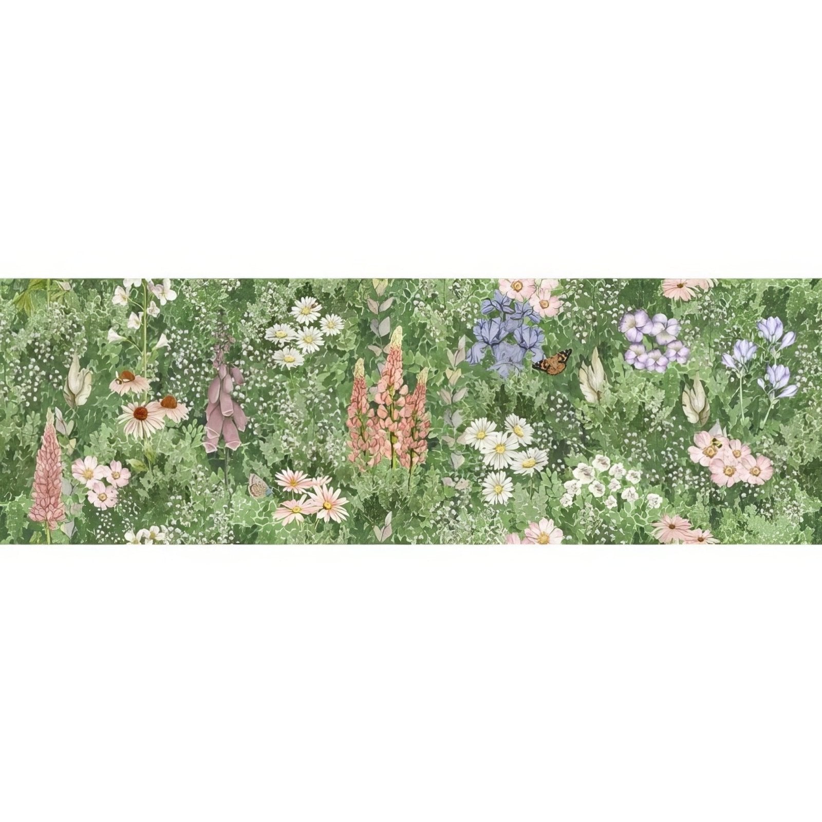 English Garden Floral Single Tile
