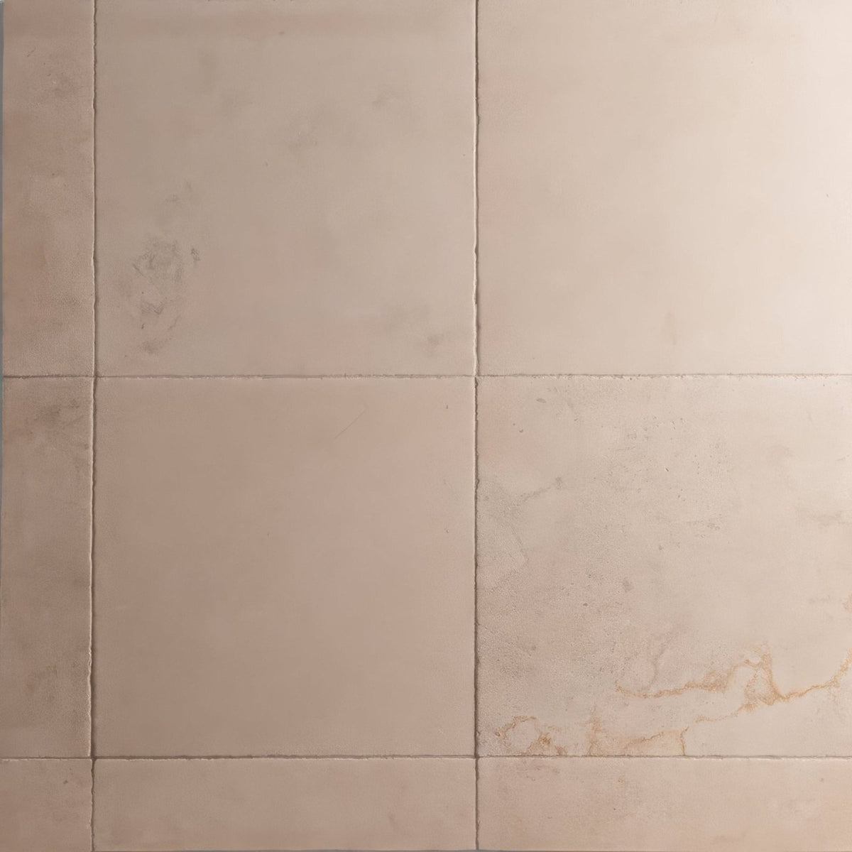 English Heritage Marble Hill White Square beige marble tiles with subtle veining and smooth polished finish