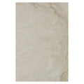 Enki limestone cream-colored marble tile with subtle veining and polished velvet finish smooth surface