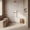 Enso Cobble Mosaic Cube Sand stone cube mosaic detail