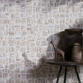 Enso Mosaic Organic Basketweave stone mosaic with a woven basketweave layout