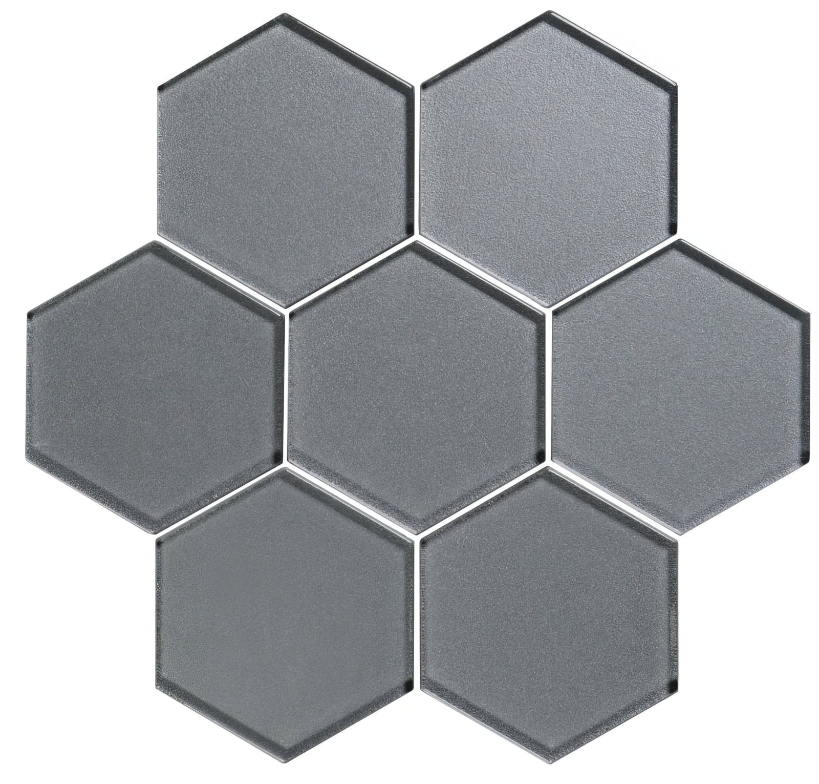 Erebos Metallic Hexagon Mosaics