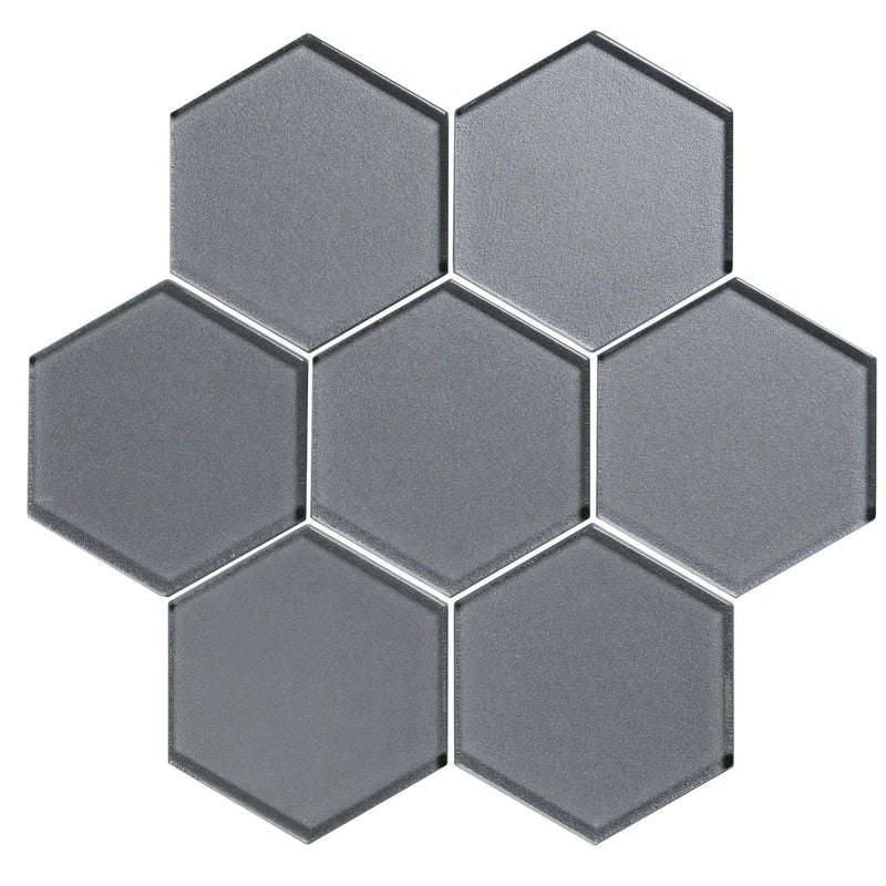 Erebos Metallic Hexagon Mosaics