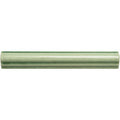 A sleek matte sage green ceramic ogee moulding tile with subtle texture and elegant fluted profile estuary design