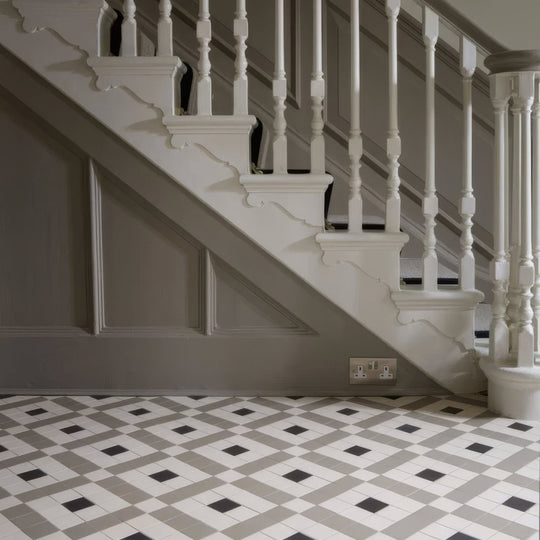 Exeter Black, Dover White & Holkham Dune - alternate view