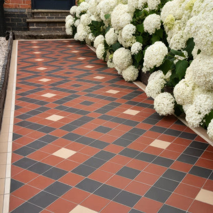 Exeter Black Red and White