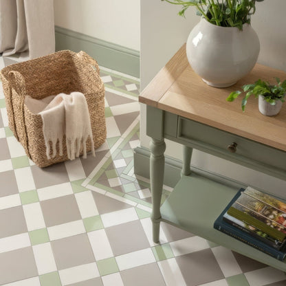 Falkirk Dover White, Holkham Dune & Spring Green