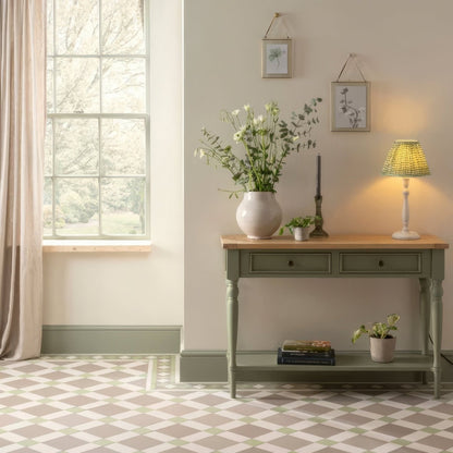 Falkirk Dover White, Holkham Dune & Spring Green