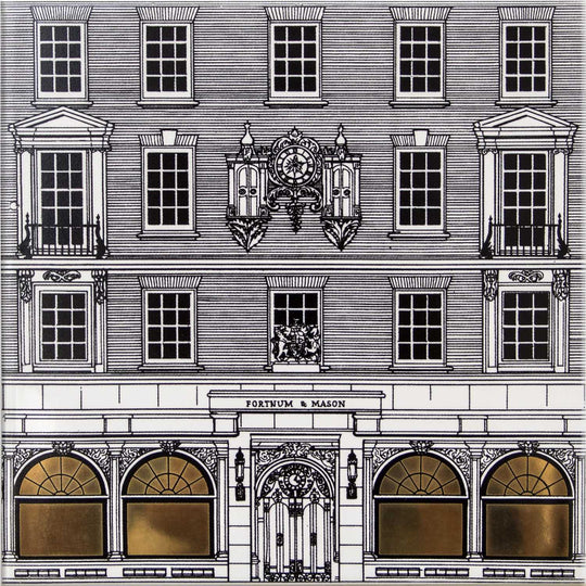 Rory Dobner Fortnum and Mason Piccadilly London Facade Tile - Ceramic