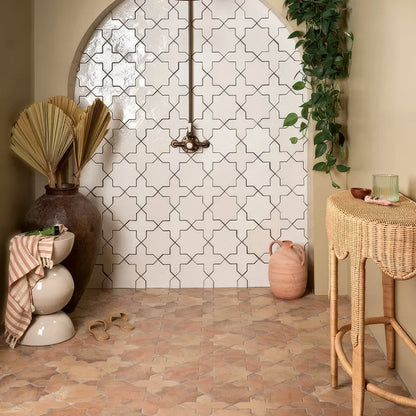 Fez Porcelain Cross Cotto