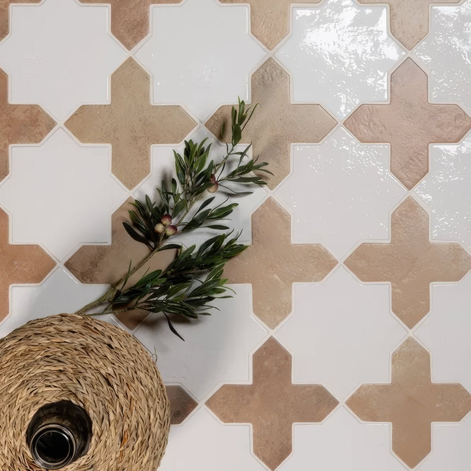 Fez Porcelain Star White