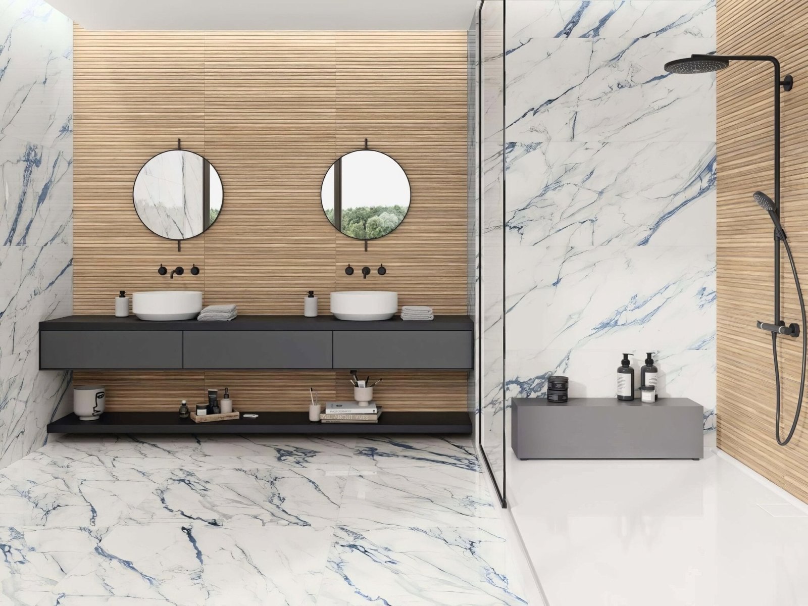 Firenze 1840 Blue Calacatta Polished