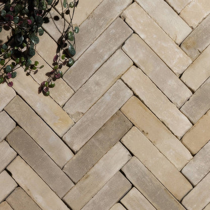 Flanders Buff Tumbled Clay Pavers