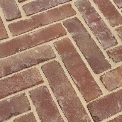 Flanders Warm Russet Tumbled Clay Pavers