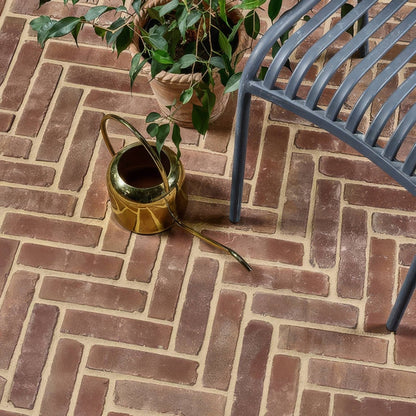 Flanders Warm Russet Tumbled Clay Pavers