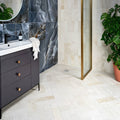 Folio Marble Honed Finish 10 x 30.5cm grey marble tiles