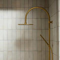Fontenay Porcelain Pleated Wall Tiles, pleated beige porcelain wall tiles