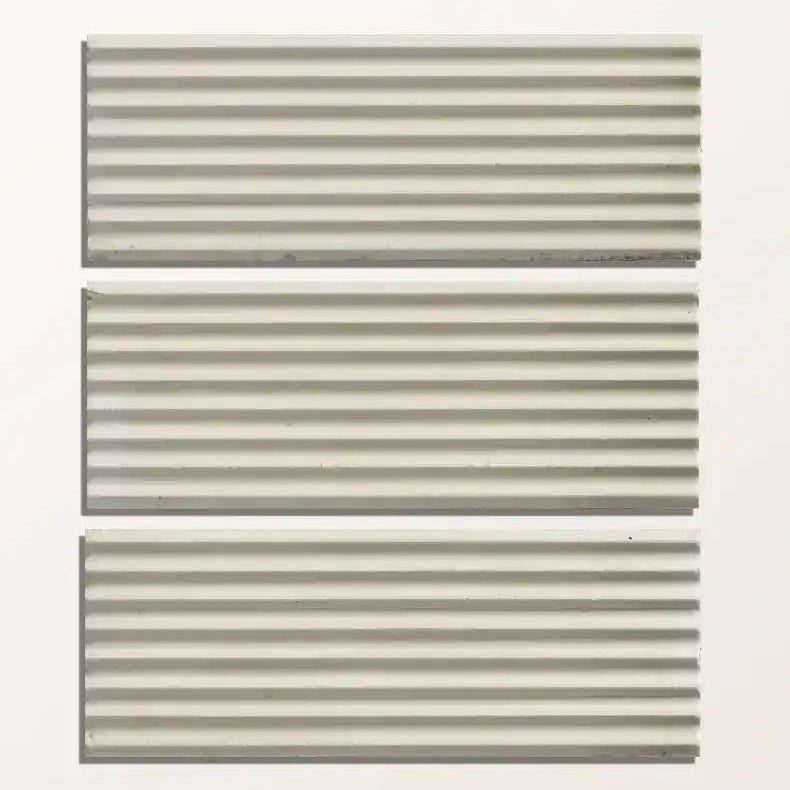 Fontenay Porcelain Pleated Wall Tiles