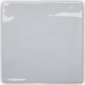 Forecast cromarty square glazed tile is a square glossy light gray ceramic tile with subtle reflective highlights