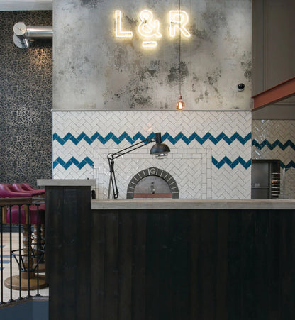 Forecast Fair Isle Rectangle Glazed Tile