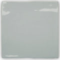 Forecast Rockall square glazed tile is a light gray glossy ceramic tile with subtle reflective highlights