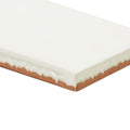 Forecast wight rectangle glazed tile in white ceramic with glossy finish and visible terracotta edge