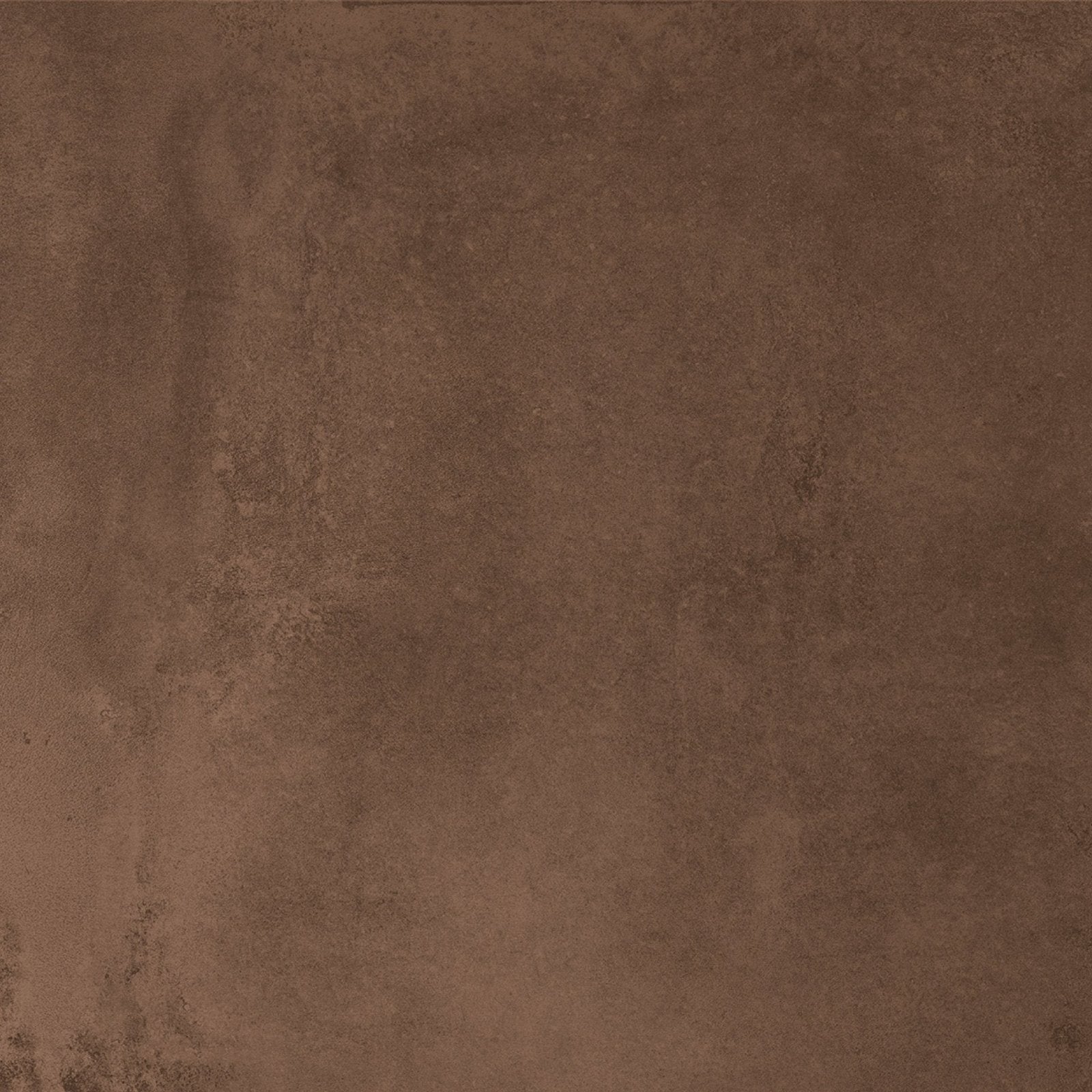 Forged Lava porcelain tile in brown with a matte finish and subtle tone variations in a textured surface