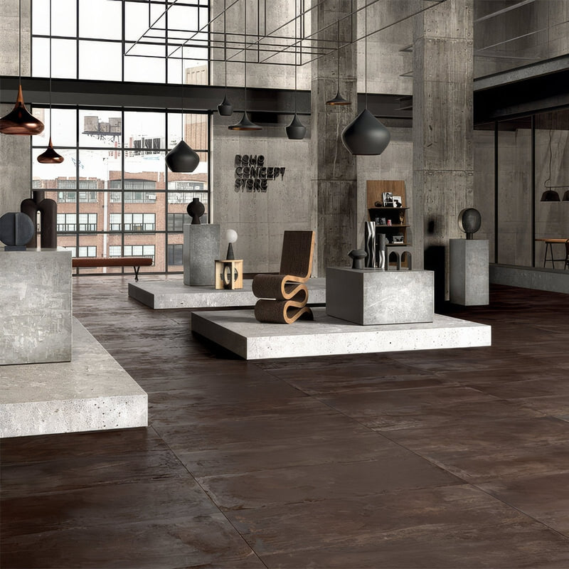 Forged Lava Porcelain Tile