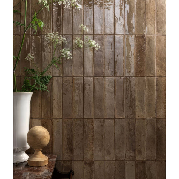 Beige Wall & Floor Tile 5.7x23.7cm