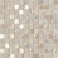 Beige and gray four seasons spring mosaic tile with textured stone-like surface for wall and floor use