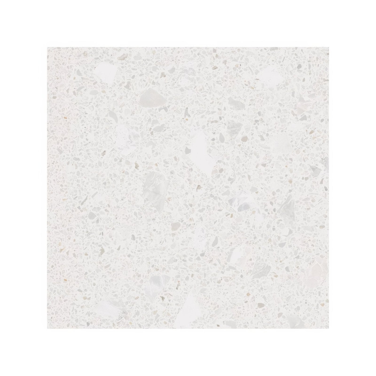 Frammento White Terrazzo Effect Porcelain Tile