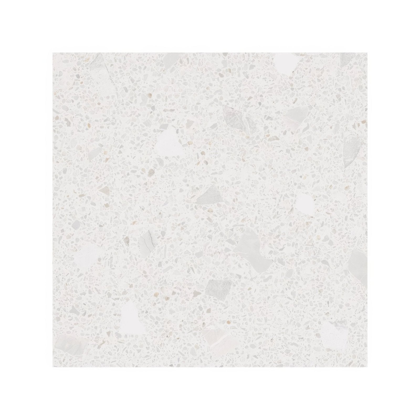 Frammento White Terrazzo Effect Porcelain Tile