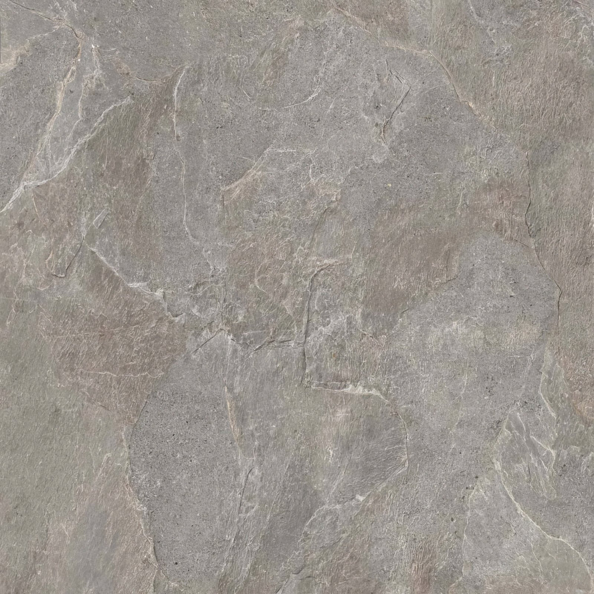 Genesis dark grey matt porcelain tile 120 x 120cm with gray stone effect natural veining and subtle texture