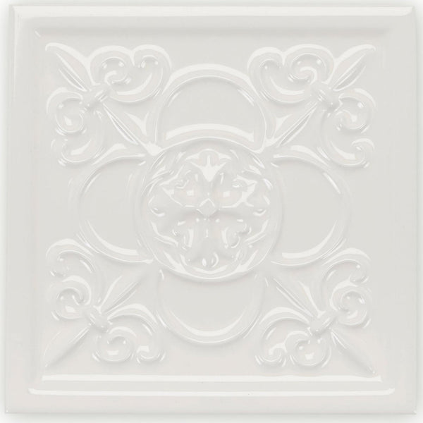 Cascara Cream Decor Tile