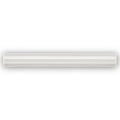 White ceramic crown molding giralda hielo white pencil with smooth glossy finish and subtle ridged texture