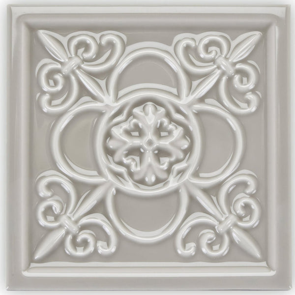 Niebla Grey Decor Tile