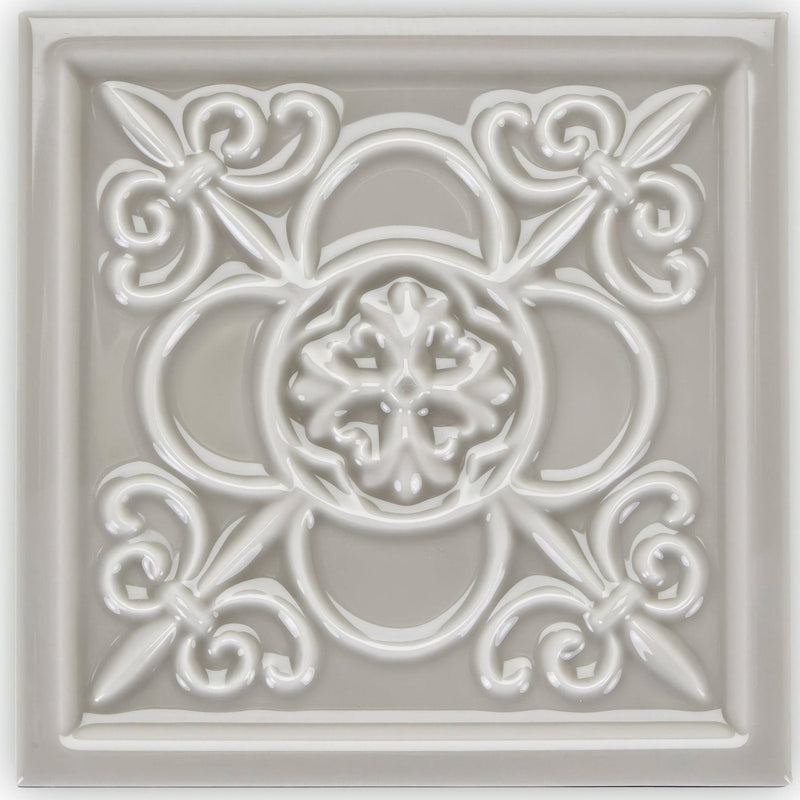 Giralda Niebla Grey Decor Tile