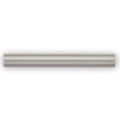 A sleek matte gray ceramic tile giralda niebla grey pencil with subtle glossy finish and two parallel grooves
