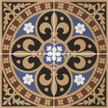 Gladstone 4 Tile Set Blue/Red