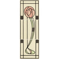 Glasgow Rose (Left Hand) 3-Tile Set on County White