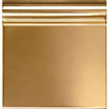 Gold (metallic) Skirting Tile 152x152mm